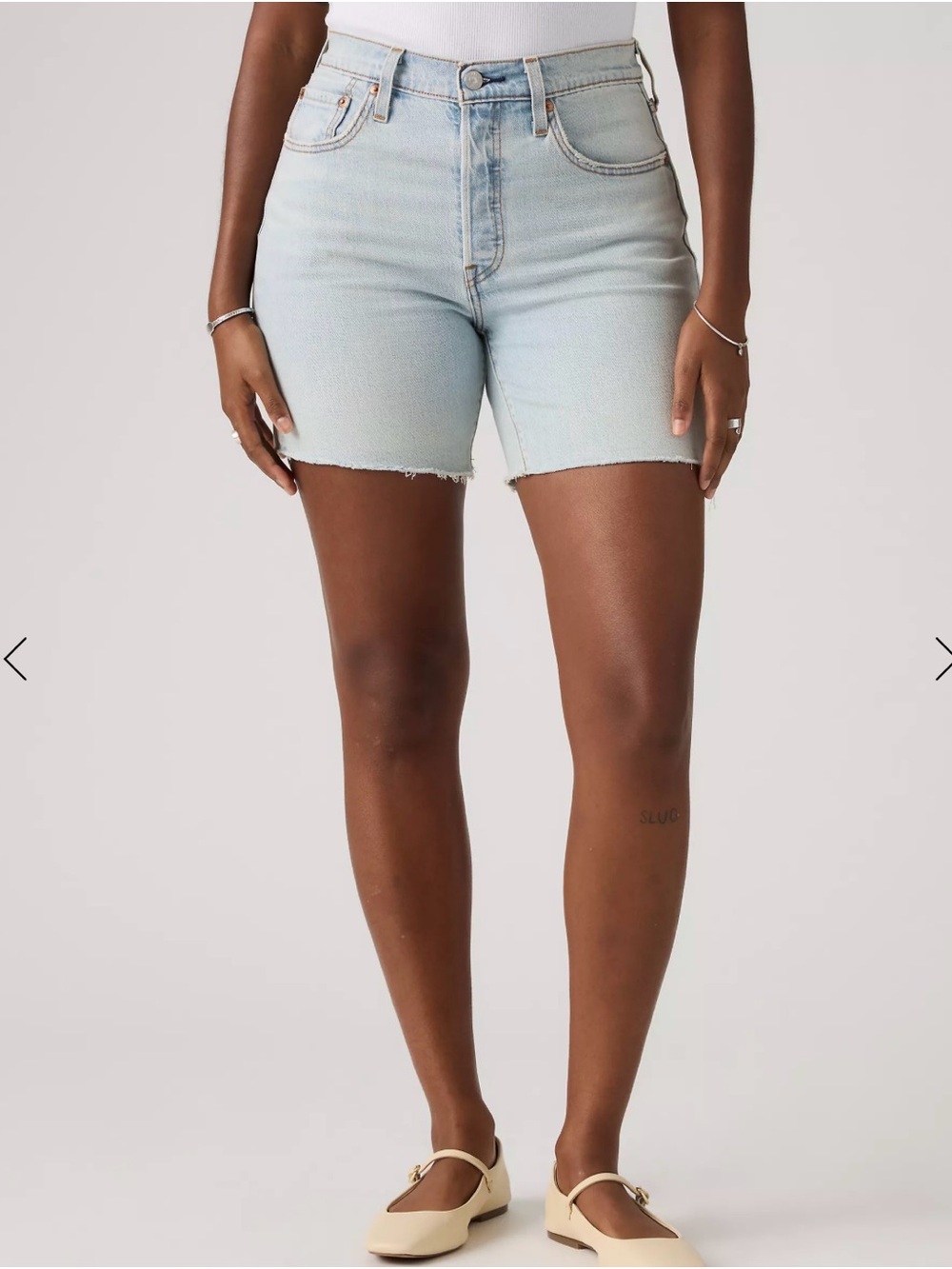 501® Original Fit Mid-Thigh Lightweight Women's Shorts